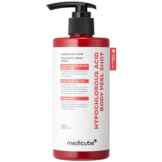 Pīlinga gēls problemātiskai ķermeņa ādai Medicube Hypochlorous Acid Body Peel Shot